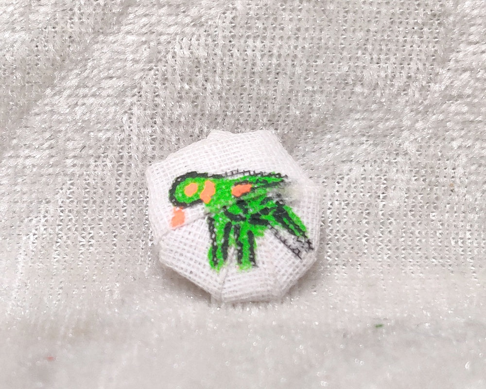 Hand Painted Coloured Cotton Pagh