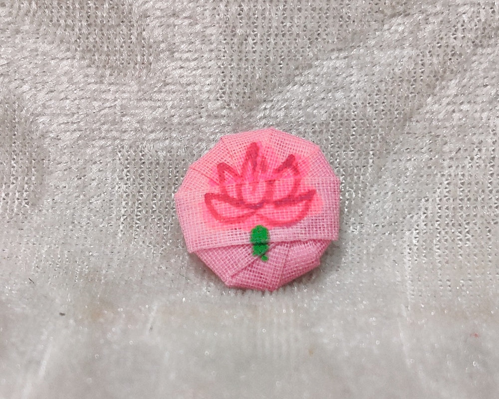 Hand Painted Coloured Cotton Pagh