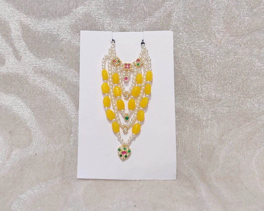 Coloured American Diamond Moti Malaji .