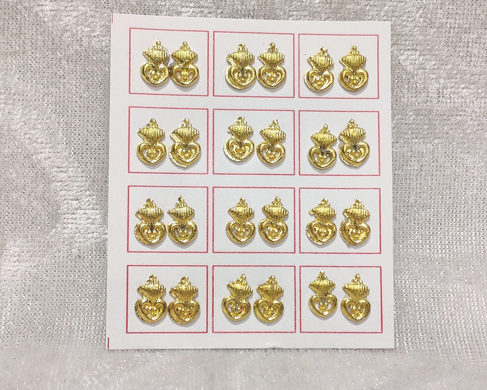 Golden Imitation Kundal