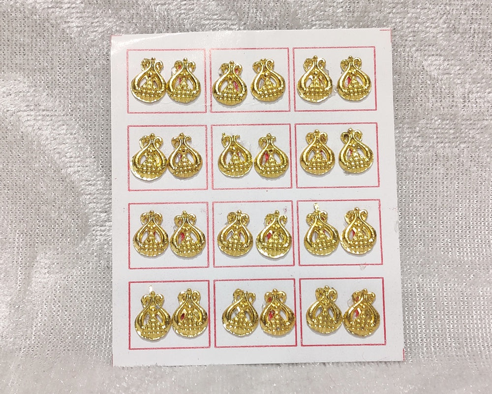Golden Imitation Kundal