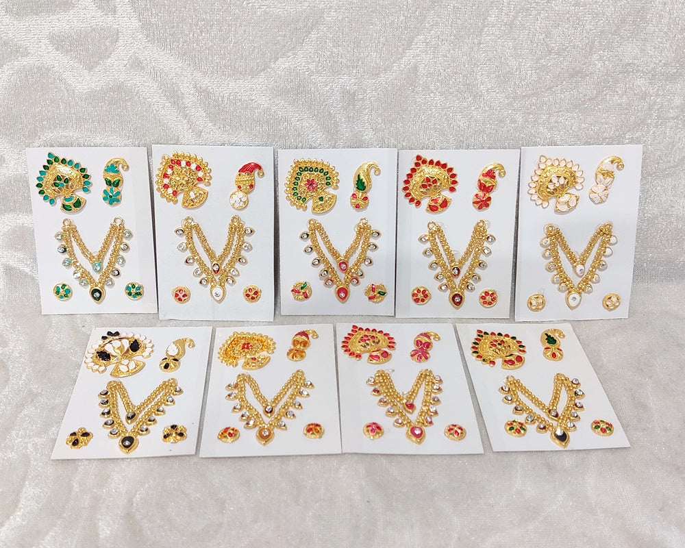 Golden Minakari Malaji Set