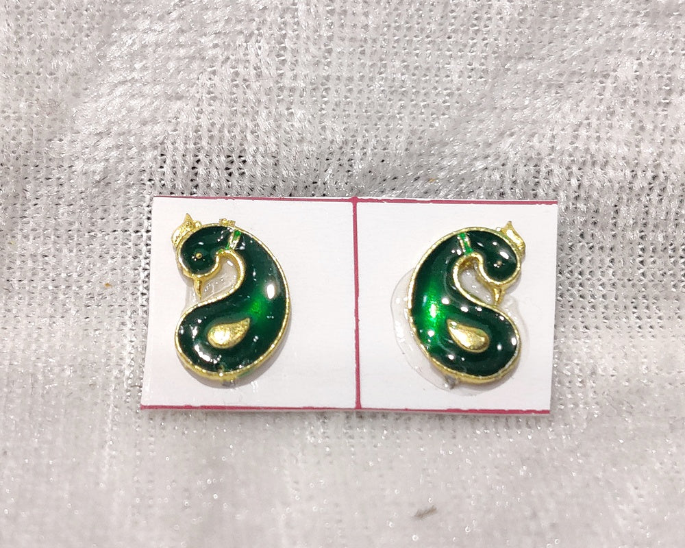 Meenakari Mayurakar Kundal