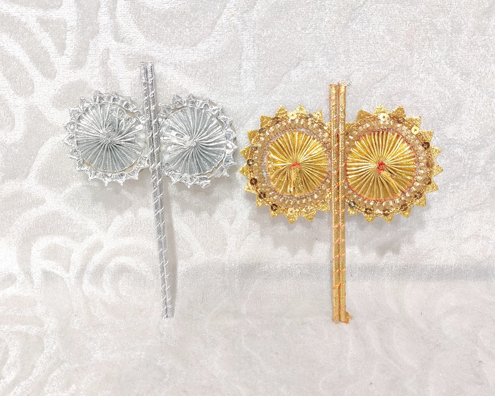 Golden And Silver Pankha