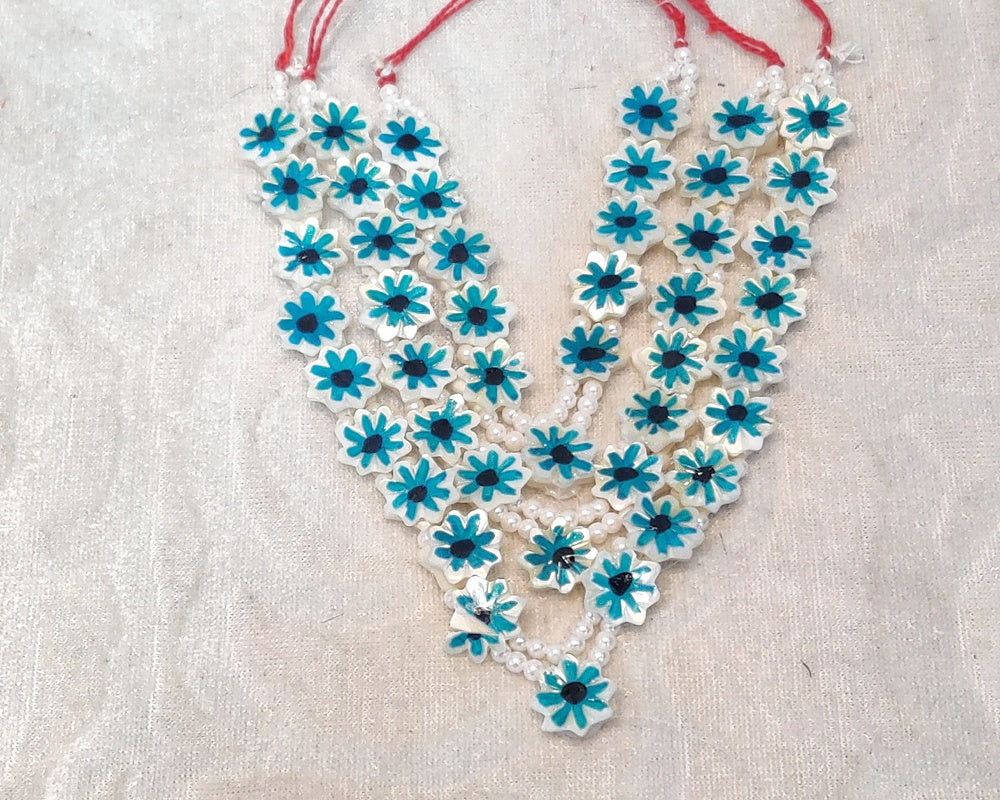 Hand Painted Chhip Gadi Malaji Set of 3