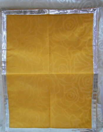 Small Size Doriya Pichhwai - 01, Orange