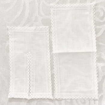 White Cotton Chira Odhni Vastra, Large