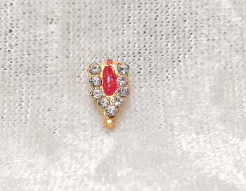 Diamond Tilak - Maroon & Diamond , Big