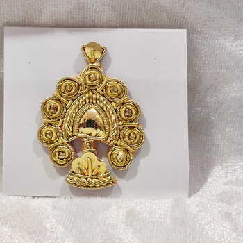 Pushtimargiya Golden Zhari Mukut