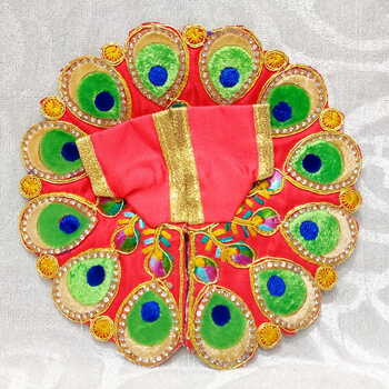 Heavy Zari Laddu Gopal Vastra, Large