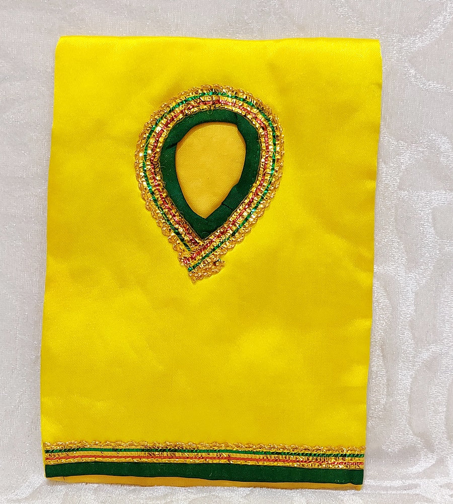 Post Card Size Satin Chitraji Mukharbind Vastra