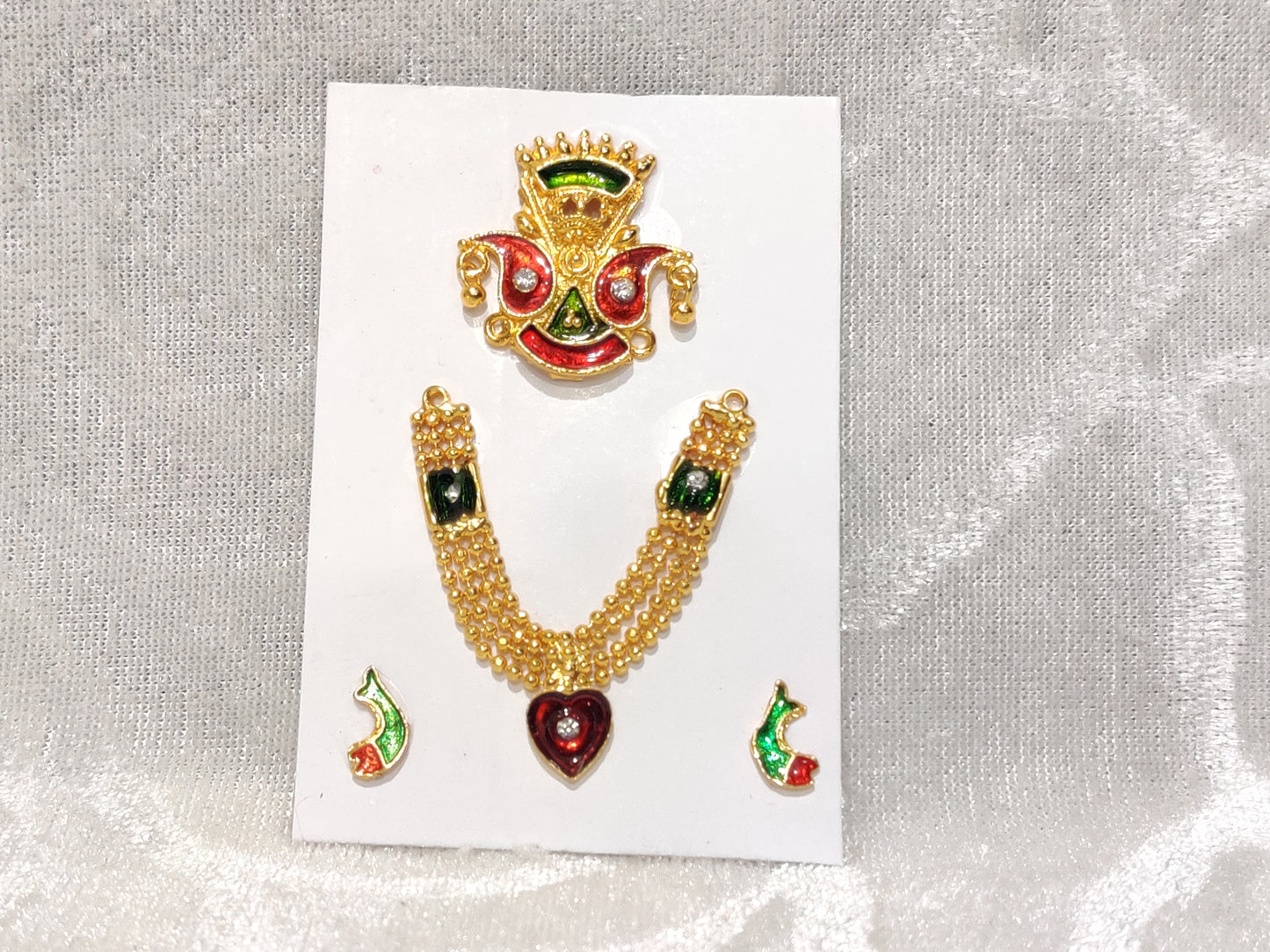 Small Size Complete Meenakari Malaji Set