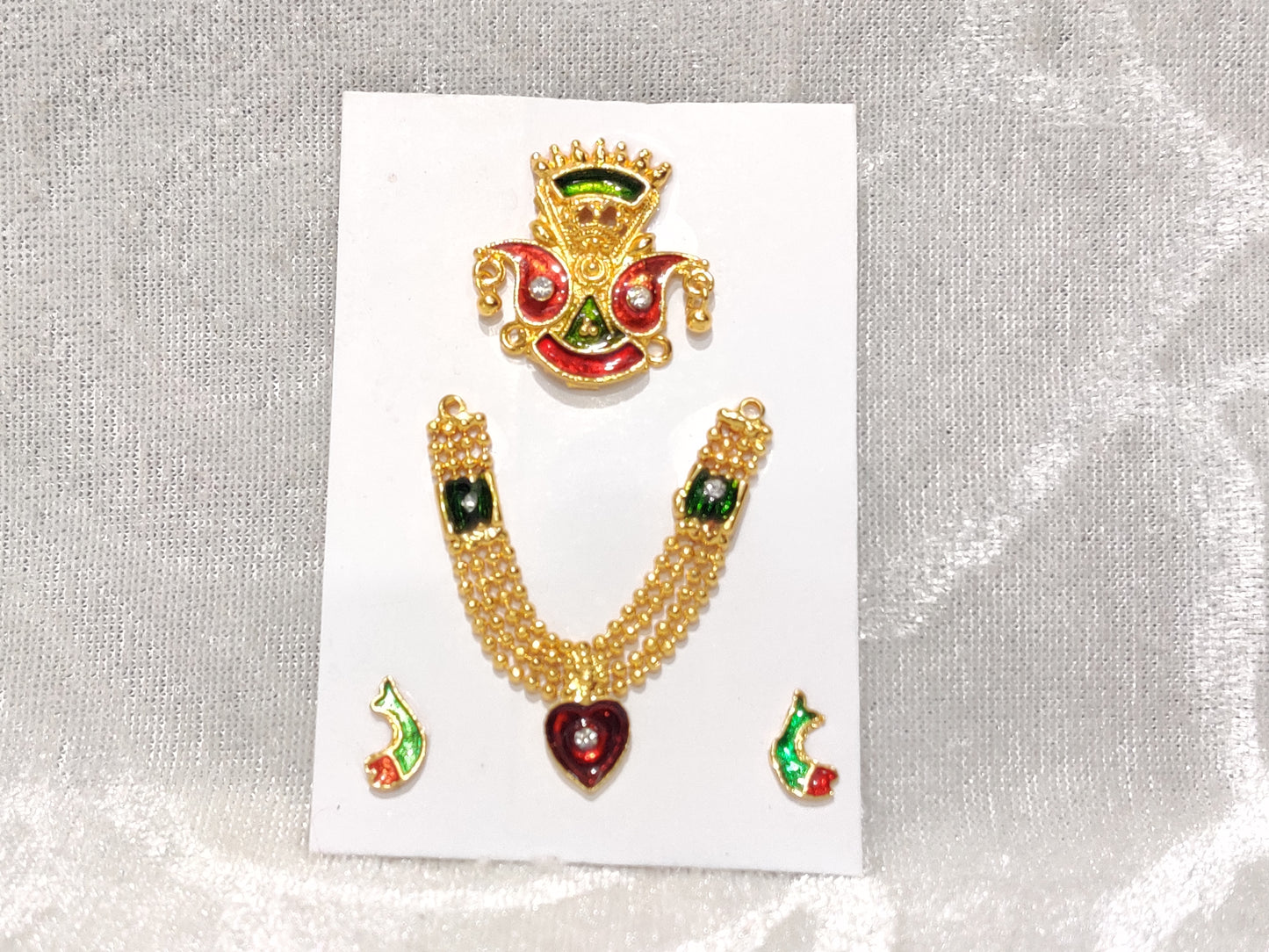 Small Size Complete Meenakari Malaji Set