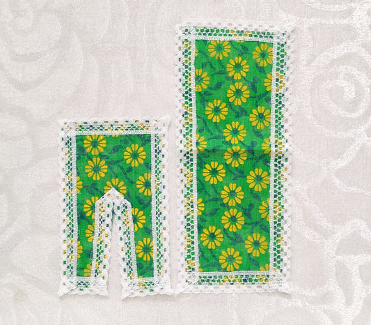 Small Size Flower Print Cotton Chira Odhani Vastra