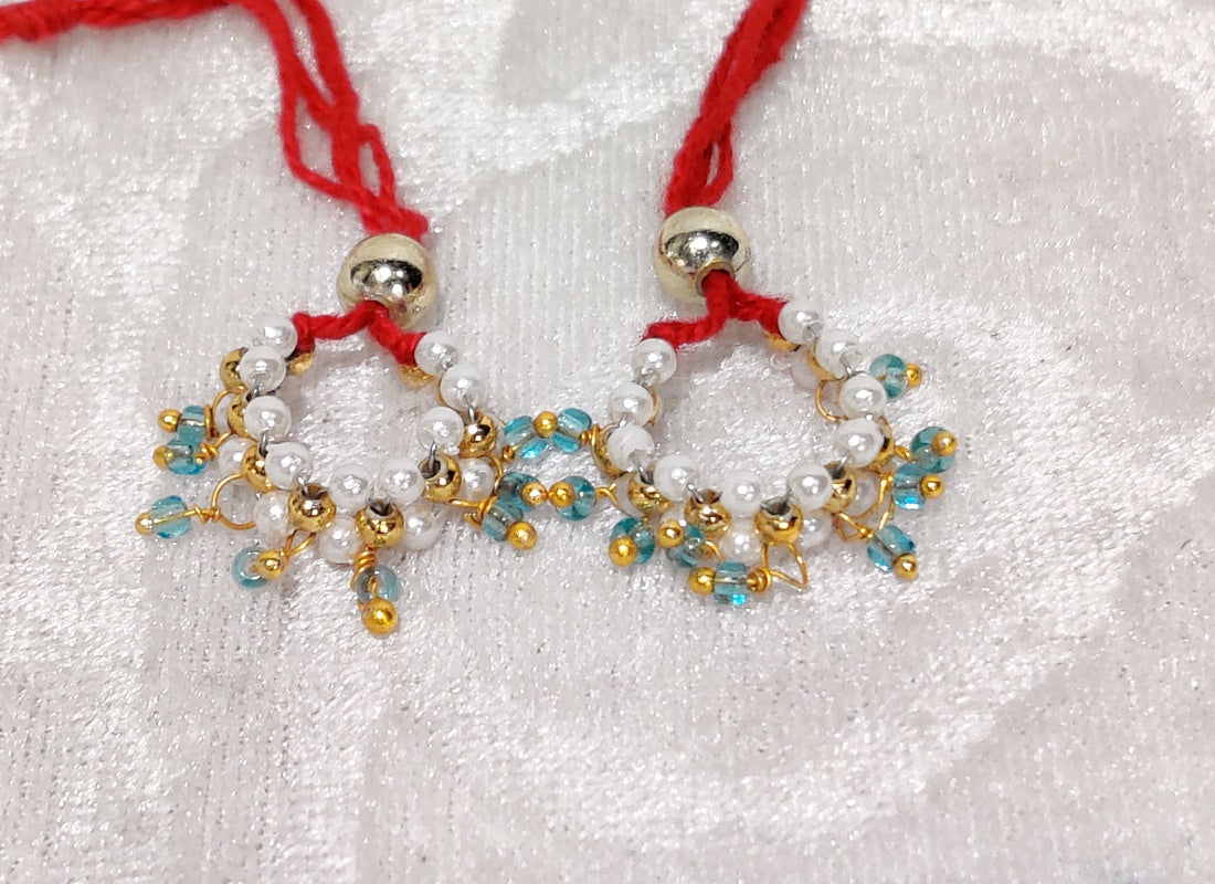 Coloured Moti Nupur