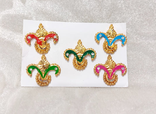 Golden Meenakari Dumala Pagh, Small