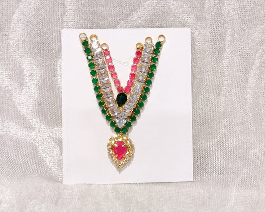American Diamond Malaji ,Set of 3