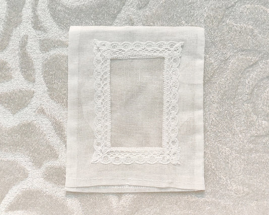 Small Size Cotton Chitraji Vastra White