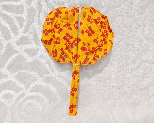 Cotton Bandhani Pankha
