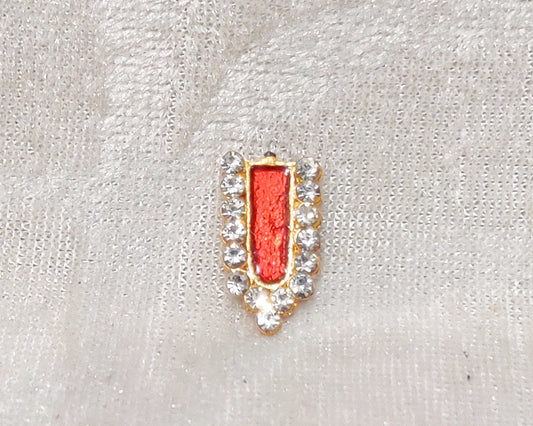 Diamond Tilak - Maroon & Diamond , Big