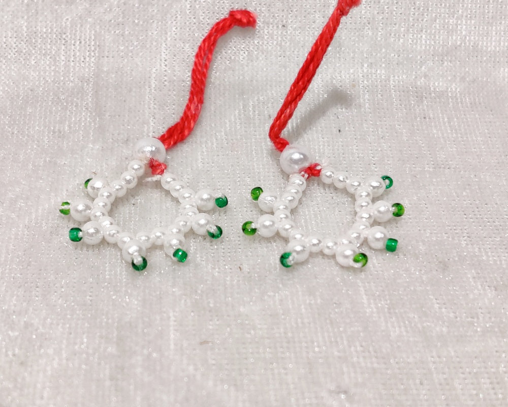 White Moti Nupur for Lalan Swaroop , Medium