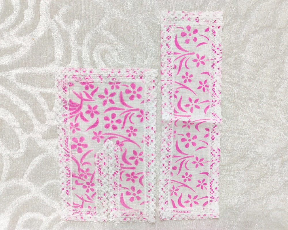 Large Size Cotton Flower Print Chira Ohani Vastra