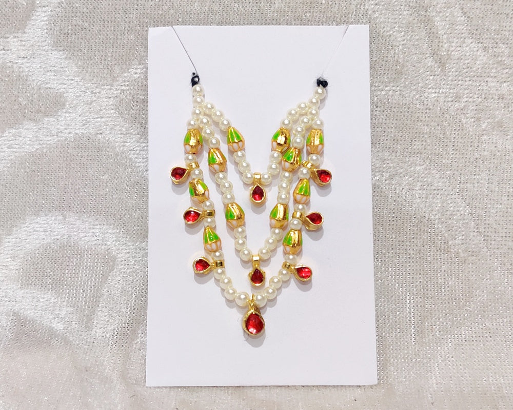 American Diamond Semi Precious Kamal Kali Malaji