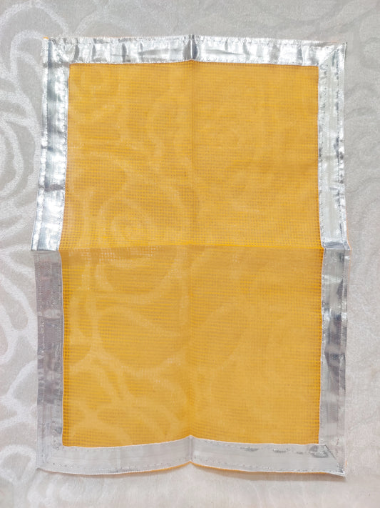 Small Size Doriya Pichhwai - 01, Orange