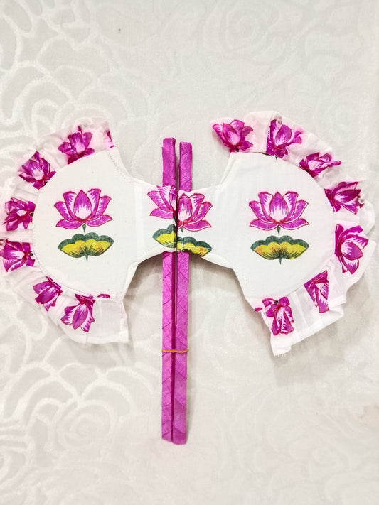 Kamal Print Cotton Pankha