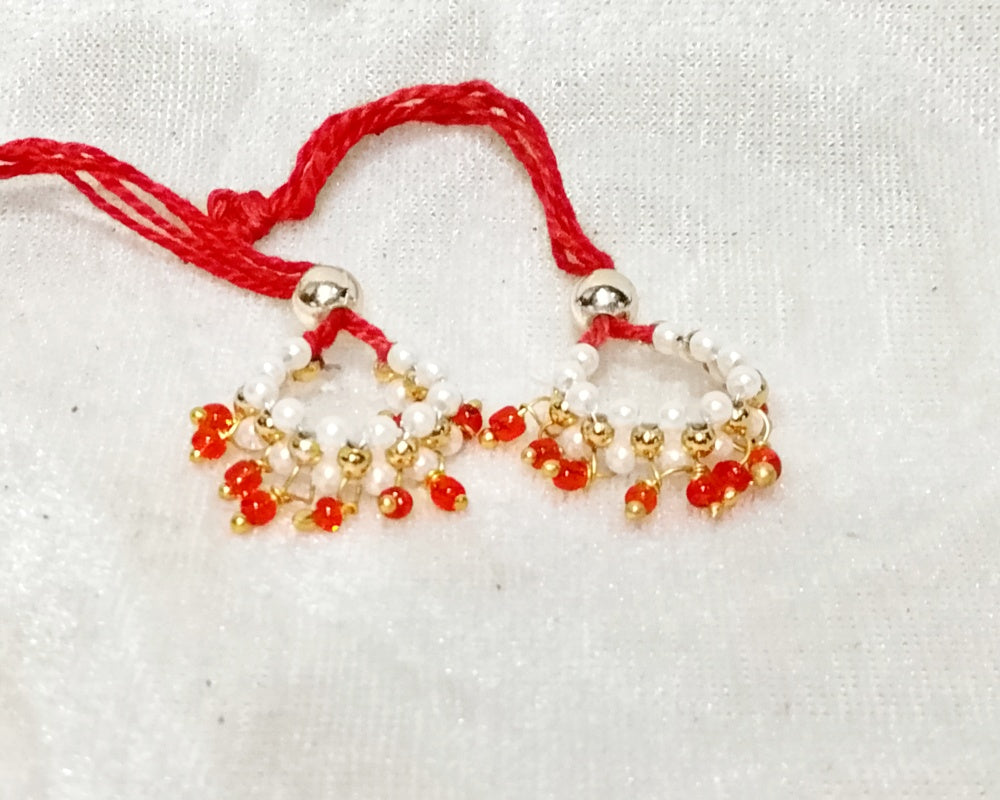 Coloured Moti Nupur
