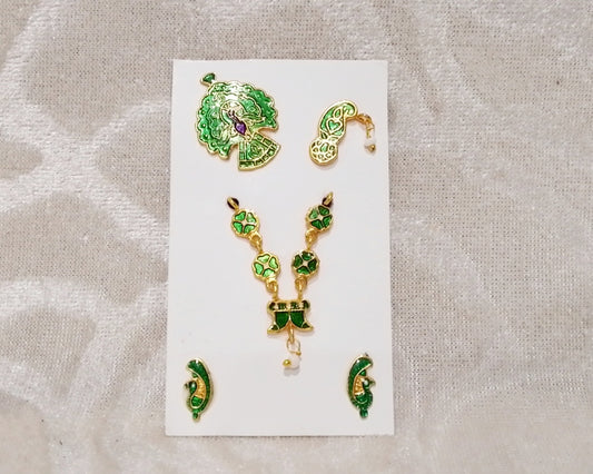 Waghnakha Meenakari Malaji Set small