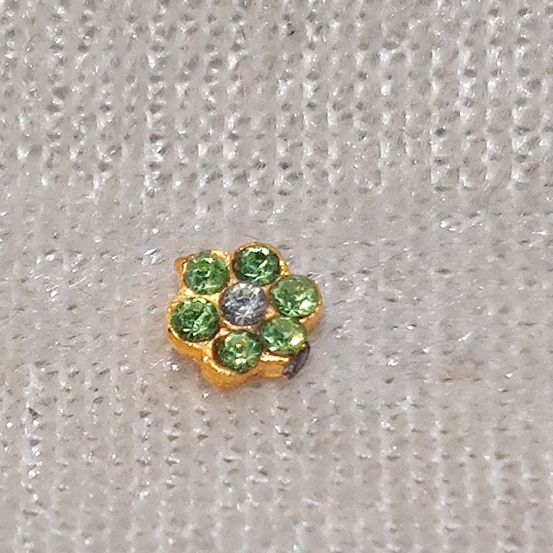 Diamond Coloured Bindi small