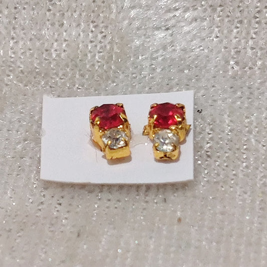 Single Diamond Kundal , Small