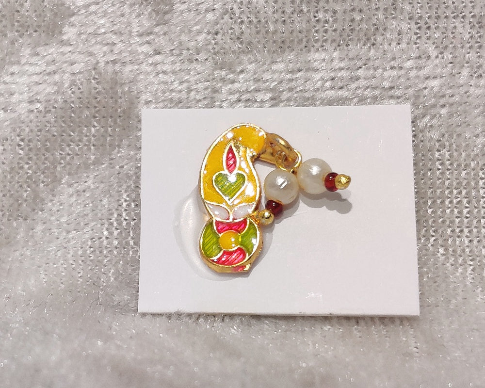 Flower Meenakari Shishfool , Small