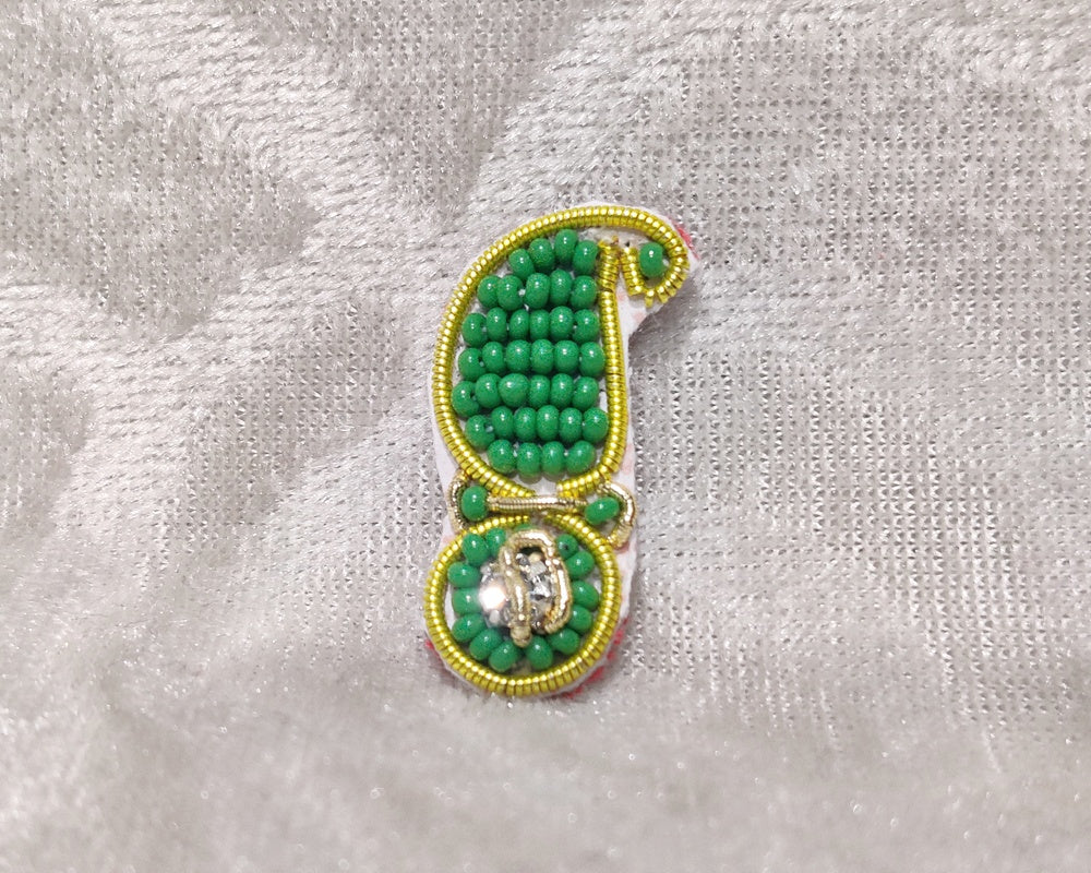 Colored Barik Moti Shishfool