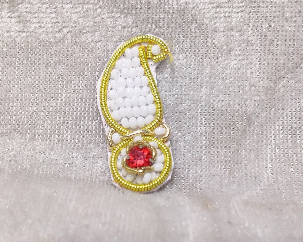 Colored Barik Moti Shishfool