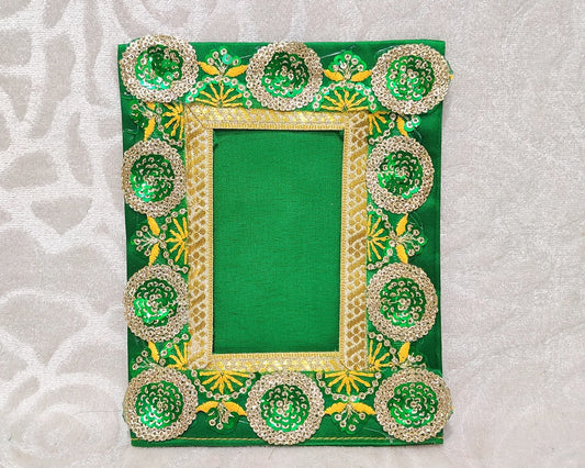 Postcard Size Heavy Zhari Chitraji Vastra