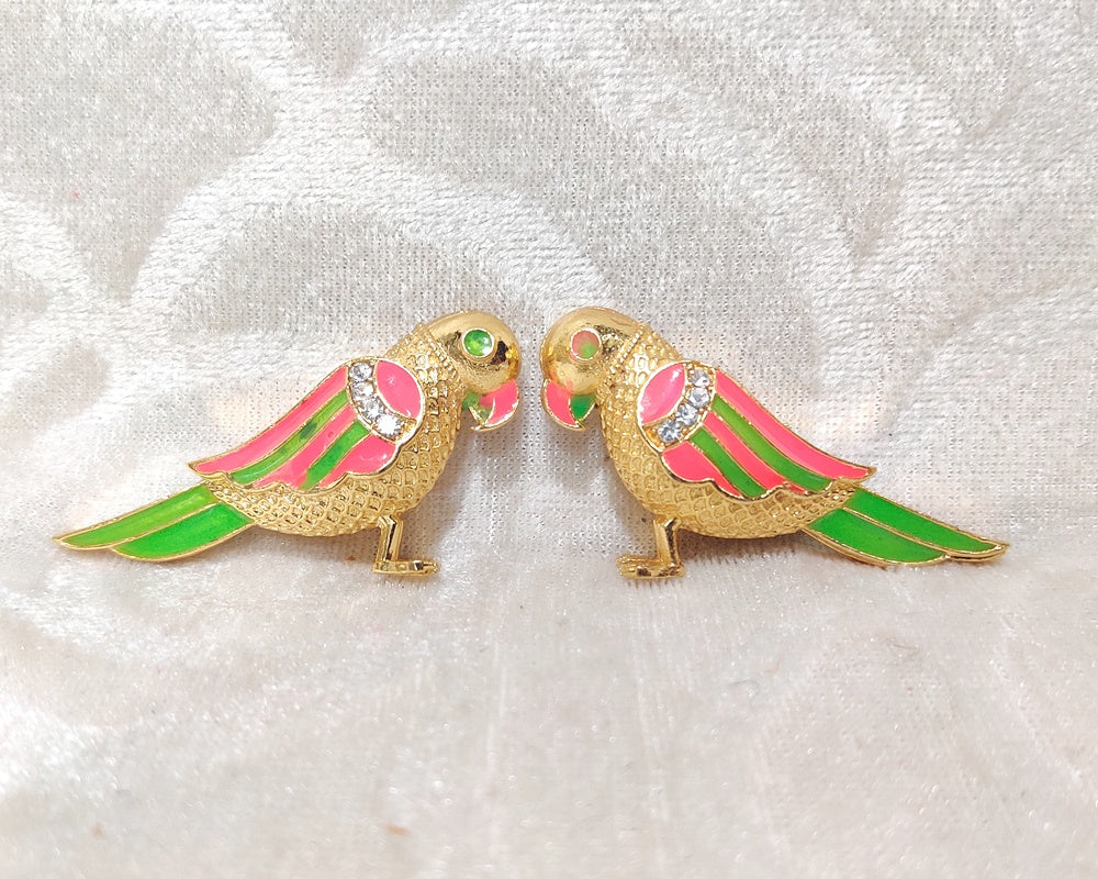 Minakari Diamond Parrot