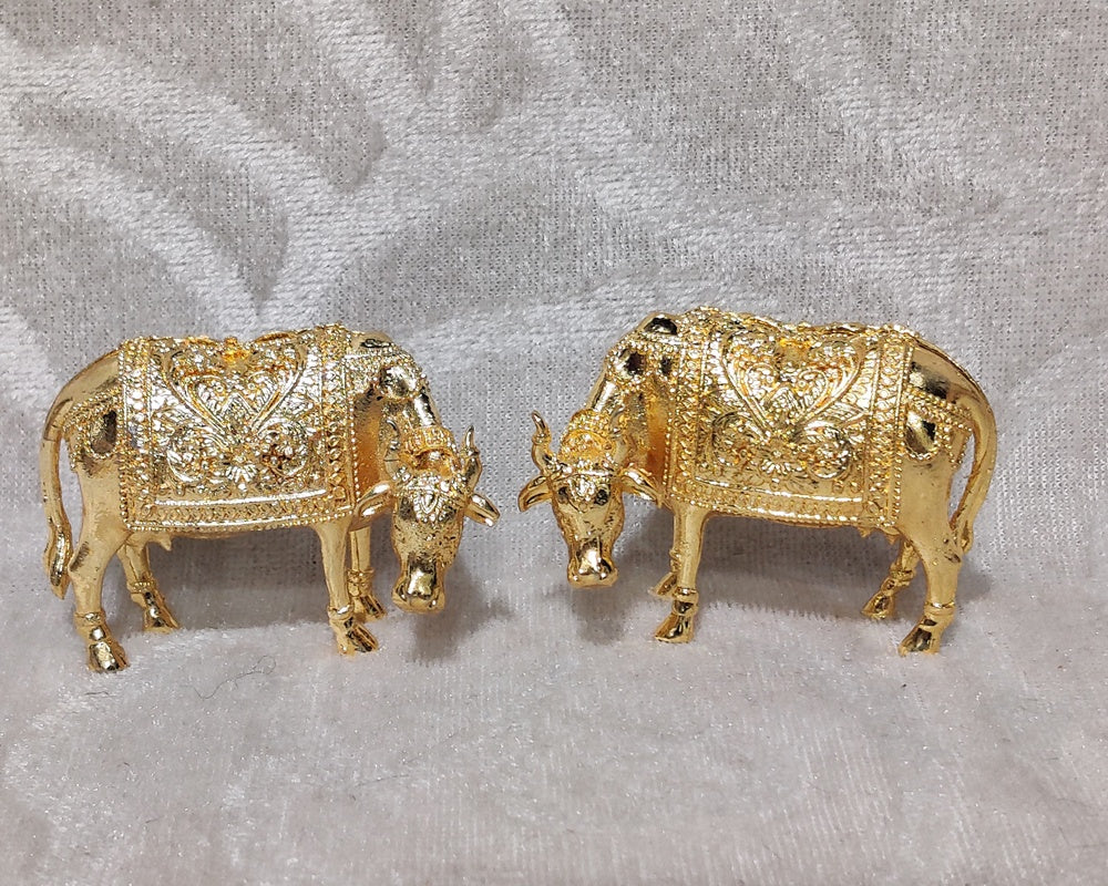 Golden Metal Cow