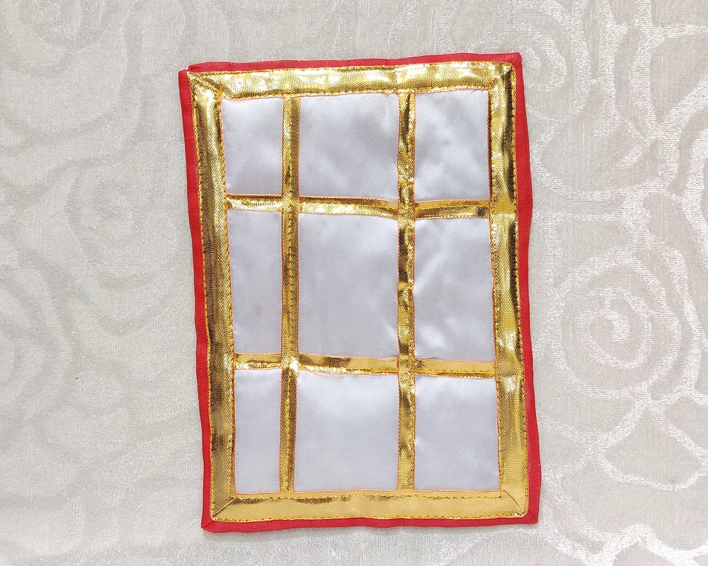 Satin Gadal Rajai , Medium