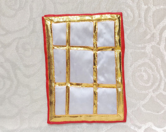 Satin Gadal Rajai , small
