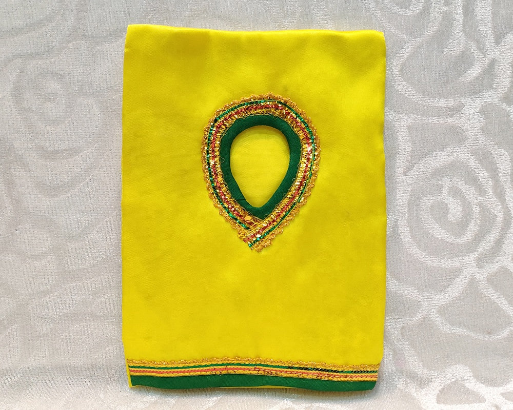 Post Card Size Satin Chitraji Mukharbind Vastra