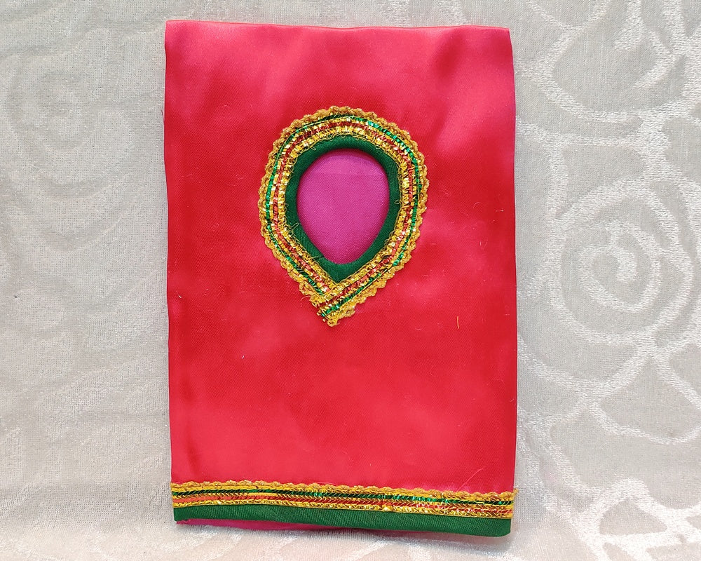 Post Card Size Satin Chitraji Mukharbind Vastra