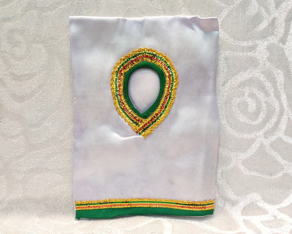 Post Card Size Satin Chitraji Mukharbind Vastra