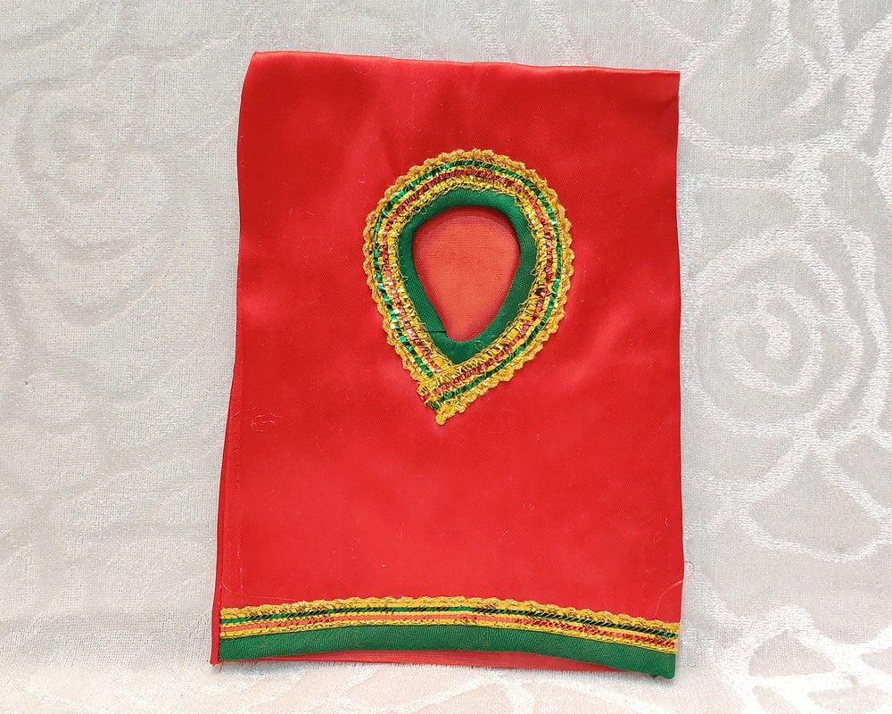 Post Card Size Satin Chitraji Mukharbind Vastra