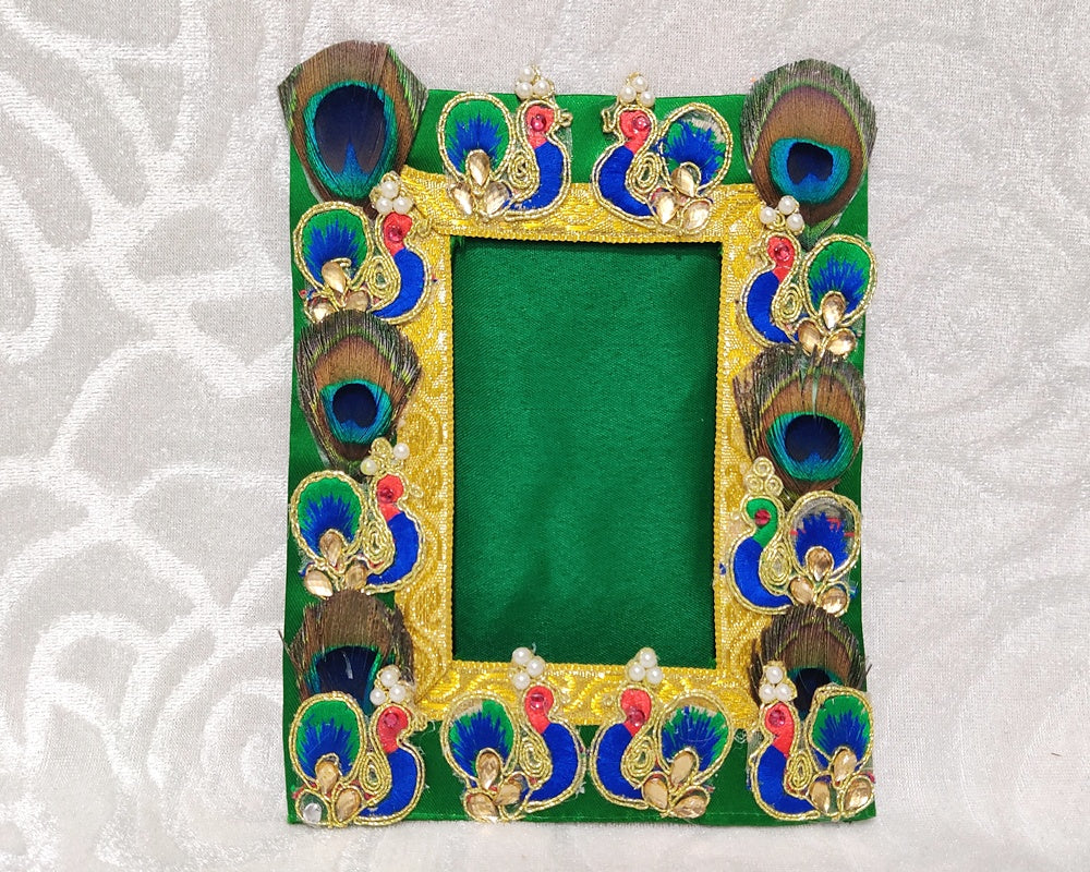 Postcard Size Heavy Zhari Chitraji Vastra