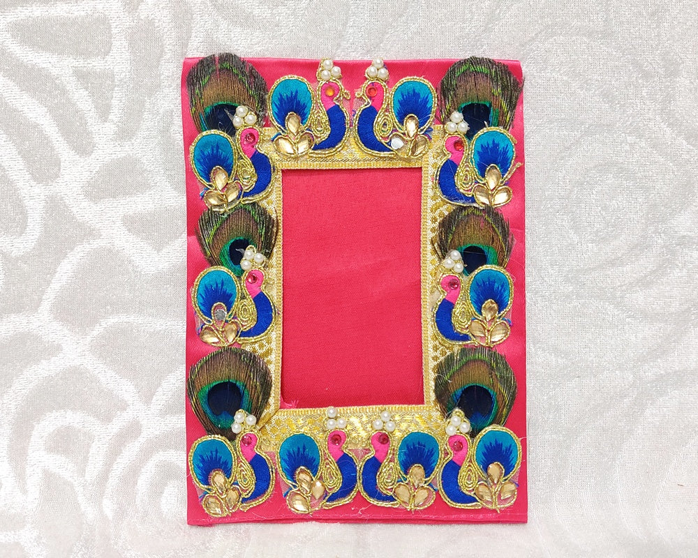 Postcard Size Heavy Zhari Chitraji Vastra