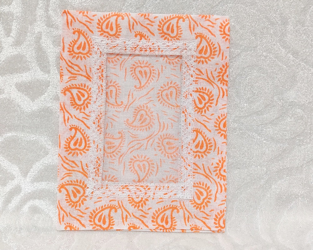 Post Card Size Chandan Print Cotton Chitraji Vastra