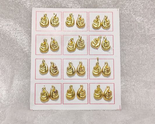 Golden Imitation Kundal