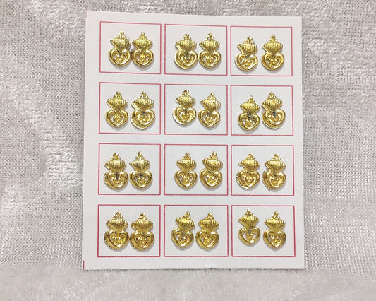 Golden Imitation Kundal
